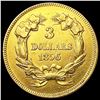 Image 2 : 1856 $3 Gold Piece UNCIRCULATED