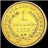 Image 2 : 1852 Rare Gold Dollar CLOSELY UNCIRCULATED