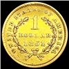 Image 2 : 1851 Rare Gold Dollar CLOSELY UNCIRCULATED