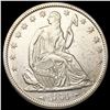 Image 1 : 1874 Arws Seated Liberty Half Dollar UNCIRCULATED