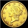 Image 1 : 1852 Rare Gold Dollar UNCIRCULATED