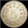 Image 2 : 1867 Shield Nickel NEARLY UNCIRCULATED