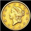 Image 1 : 1851 Rare Gold Dollar CLOSELY UNCIRCULATED