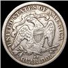 Image 2 : 1876-CC Seated Liberty Quarter NICELY CIRCULATED