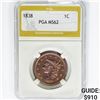 Image 1 : 1838 Large Cent PGA MS62