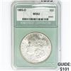 Image 1 : 1883-O Morgan Silver Dollar NTC MS62