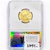 Image 2 : 1992 US 1/4oz Gold $10 Eagle PGA MS68