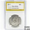 Image 1 : 1817 Capped Bust Half Dollar PGA XF45+ PUNC. Date