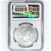 Image 2 : 2023 Canada $5 1oz. Silver NGC MS70 1st Release