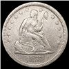 Image 1 : 1857 Seated Liberty Quarter NEARLY UNCIRCULATED