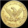 Image 2 : 1861 $5 Gold Half Eagle CLOSELY UNCIRCULATED