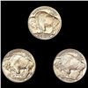 Image 2 : (3) Buffalo Nickels (1913, 1914, 1917) UNCIRCULAT