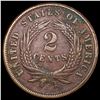 Image 2 : 1864 Two Cent Piece LIGHTLY CIRCULATED