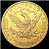 Image 2 : 1885 $5 Gold Half Eagle CLOSELY UNCIRCULATED