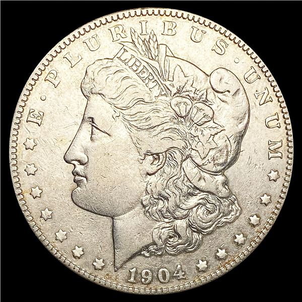 1904-S Morgan Silver Dollar CLOSELY UNCIRCULATED