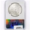 Image 2 : 1899 Morgan Silver Dollar PGA MS62