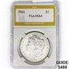 Image 1 : 1902 Morgan Silver Dollar PGA MS64