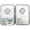 Image 2 : 1942-D Set (2) Mercury Silver Dime NGC MS66 FB