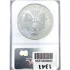 Image 2 : 1998 American Silver Eagle NGC MS68 20th Ann