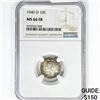 Image 1 : 1940-D Mercury Silver Dime NGC MS66 FB