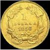 Image 2 : 1856 Rare Gold Dollar CLOSELY UNCIRCULATED