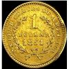 Image 2 : 1851 Rare Gold Dollar UNCIRCULATED