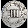 Image 1 : 1852 Silver Three Cent CLOSELY UNCIRCULATED