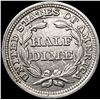 Image 2 : 1855 Arws Seated Liberty Half Dime CLOSELY UNCIRCU