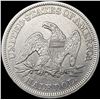 Image 2 : 1854 Arws Seated Liberty Half Dollar CLOSELY UNCIR