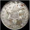 Image 1 : 1853 Silver Three Cent CLOSELY UNCIRCULATED