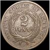 Image 2 : 1867 Two Cent Piece CLOSELY UNCIRCULATED