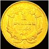 Image 2 : 1855-C Rare Gold Dollar CLOSELY UNCIRCULATED