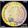 Image 1 : 1796 Draped Bust Dime CHOICE BU