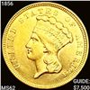 Image 1 : 1856 $3 Gold Piece UNCIRCULATED