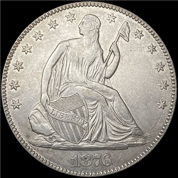 1876 Seated Liberty Half Dollar UNCIRCULATED