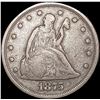 Image 1 : 1875-S Twenty Cent Piece NICELY CIRCULATED