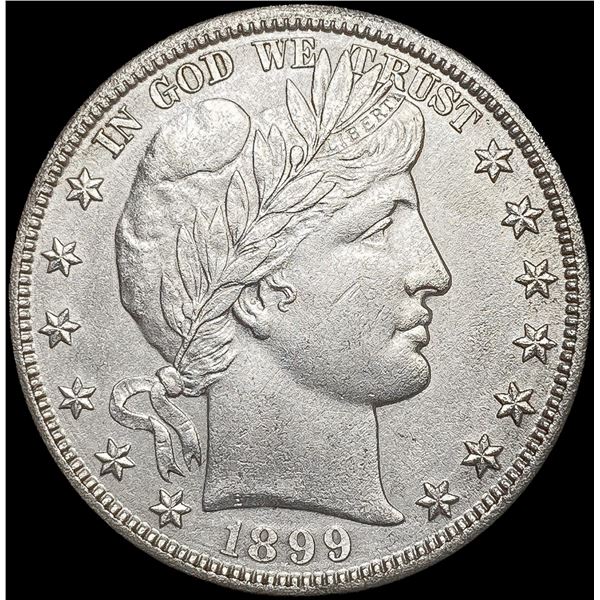 1899-S Barber Half Dollar UNCIRCULATED