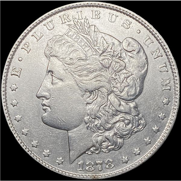 1878 8TF Morgan Silver Dollar NEARLY UNCIRCULATED