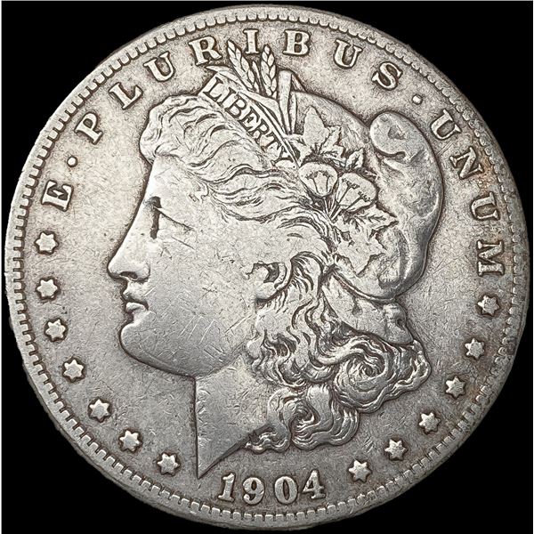 1904-S Morgan Silver Dollar NICELY CIRCULATED