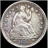 Image 1 : 1853 Arws Seated Liberty Half Dime NEARLY UNCIRCUL