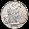 Image 1 : 1837 No Stars Seated Liberty Half Dime UNCIRCULATE