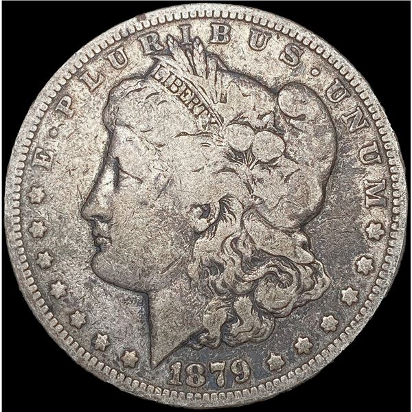 1879-S 7TF Rev 78 Morgan Silver Dollar NICELY CIRC