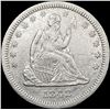 Image 1 : 1842-O Seated Liberty Quarter CLOSELY UNCIRCULATED