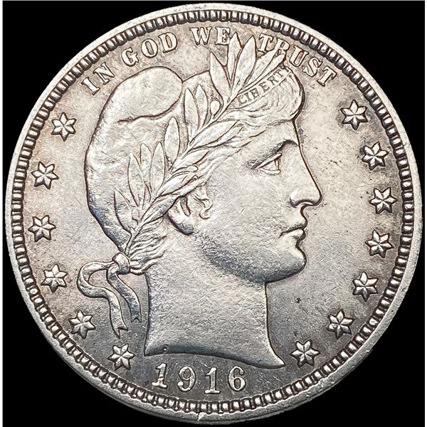 1916-D Barber Quarter CLOSELY UNCIRCULATED