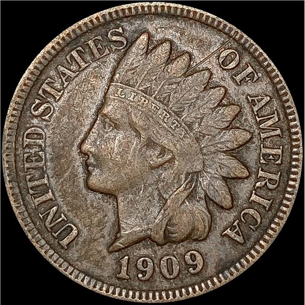 1909-S Indian Head Cent CLOSELY UNCIRCULATED