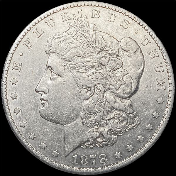 1878-CC Morgan Silver Dollar NEARLY UNCIRCULATED