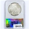 Image 2 : 1927 Silver Peace Dollar PGA MS64