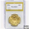 Image 1 : 1924 $20 Gold Double Eagle PGA MS64+