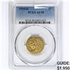 Image 1 : 1910-D $5 Gold Half Eagle PCGS AU58