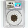 Image 2 : 1861 1 Farthing G.Britain Bronze PCGS MS65 BN